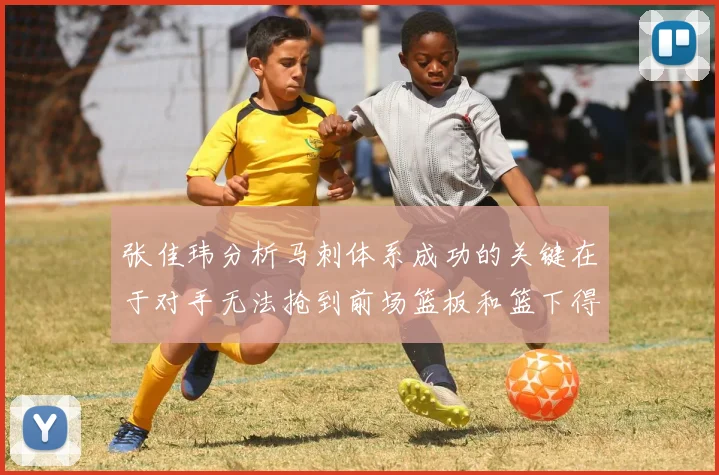 张佳玮分析马刺体系成功的关键在于对手无法抢到前场篮板和篮下得分困难